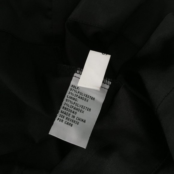 dELiA*s Black Satin Dress - Picture 6 of 8